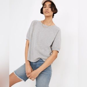 Madewell Short Sleeve Sweatshirt